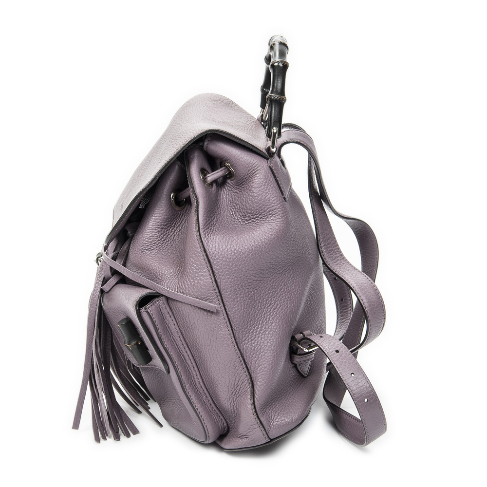 Gucci Medium Bamboo Tassel Backpack - Picture 3 of 10